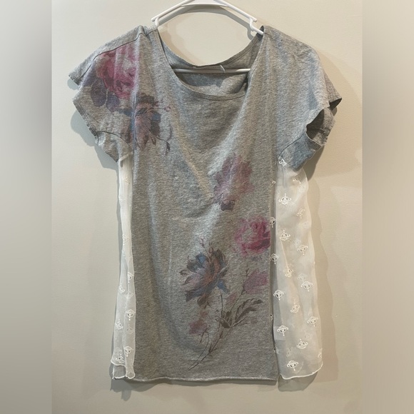 4 Love and Liberty by Johnny Was Blur Flower Tee - Picture 2 of 4